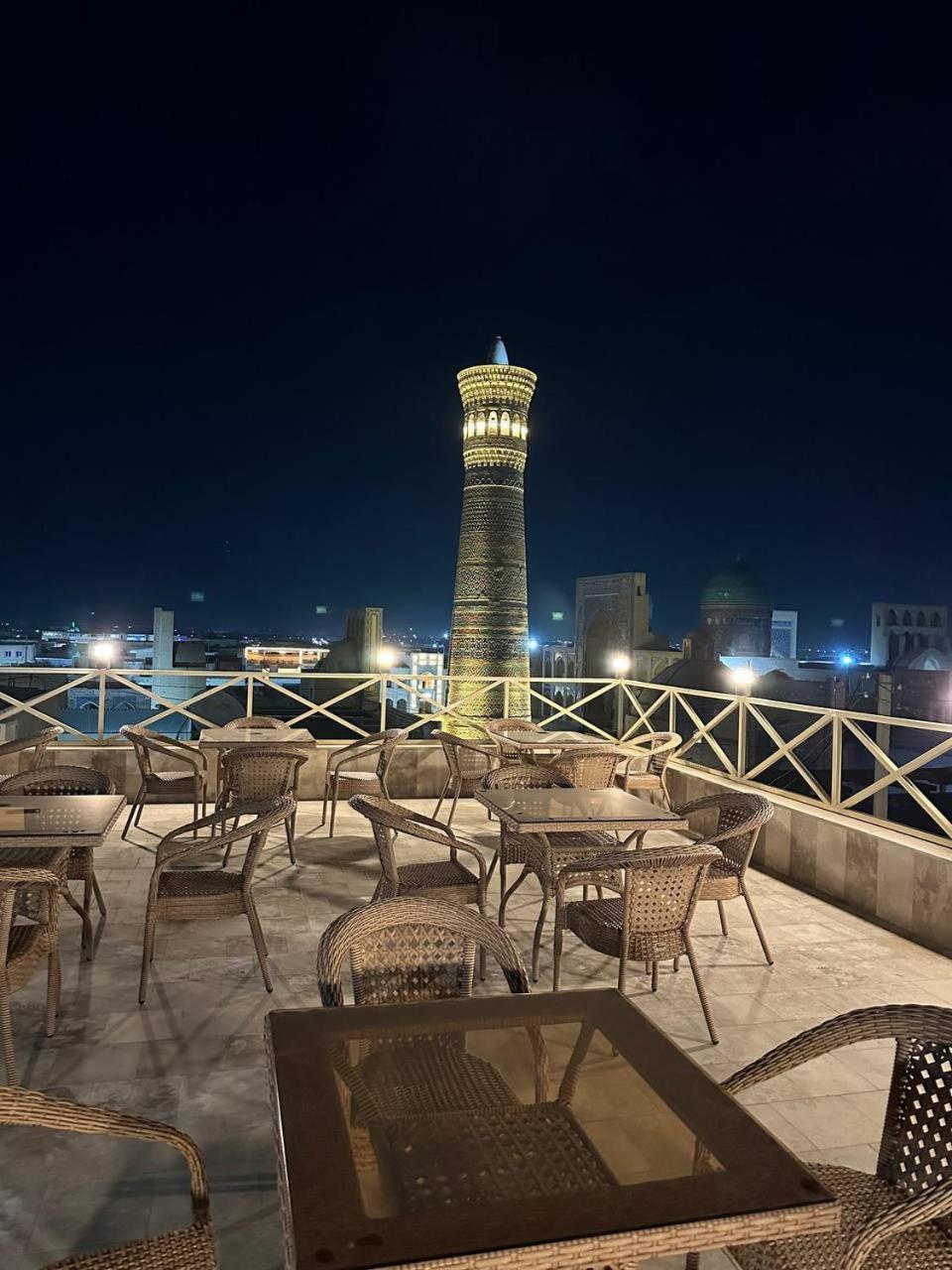 Poyi Kalon Teracce Hotel حلال Bukhara Eksteriør bilde