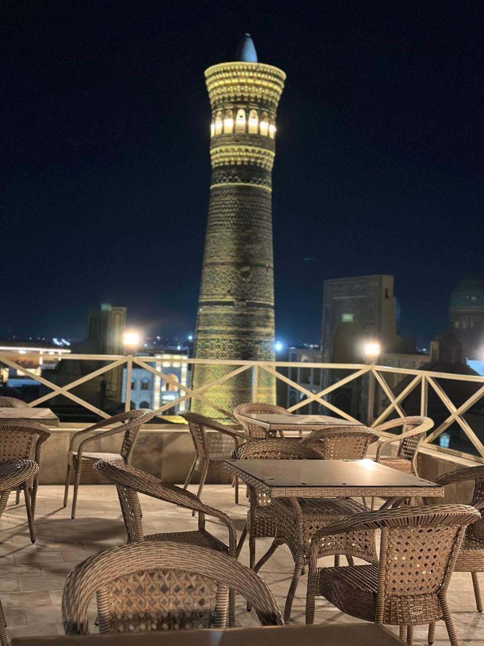 Poyi Kalon Teracce Hotel حلال Bukhara Eksteriør bilde