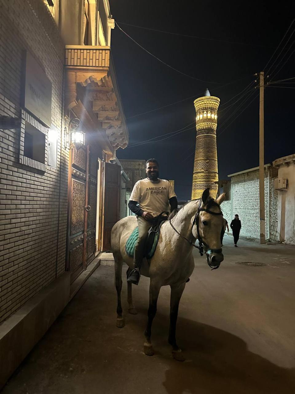 Poyi Kalon Teracce Hotel حلال Bukhara Eksteriør bilde