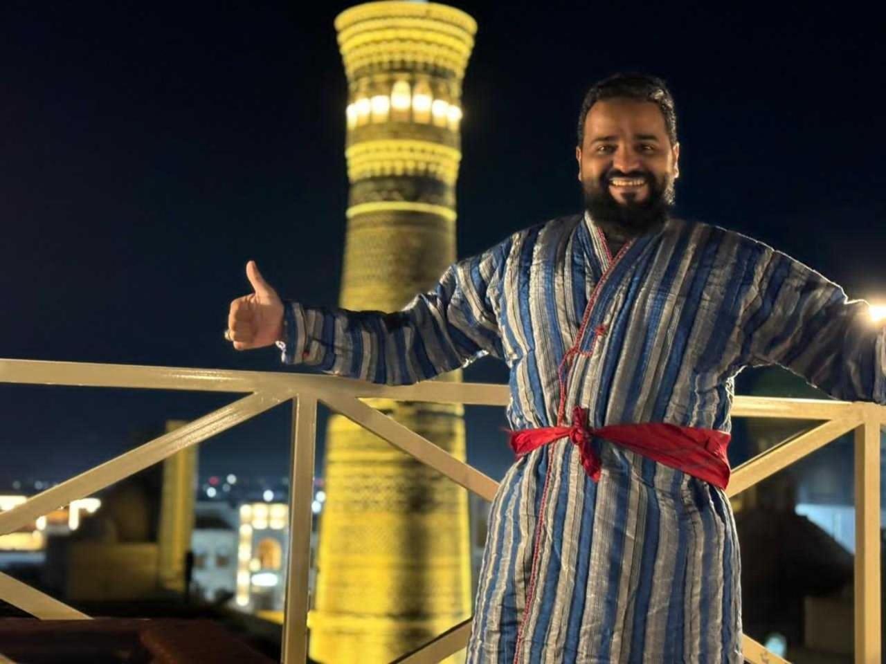 Poyi Kalon Teracce Hotel حلال Bukhara Eksteriør bilde