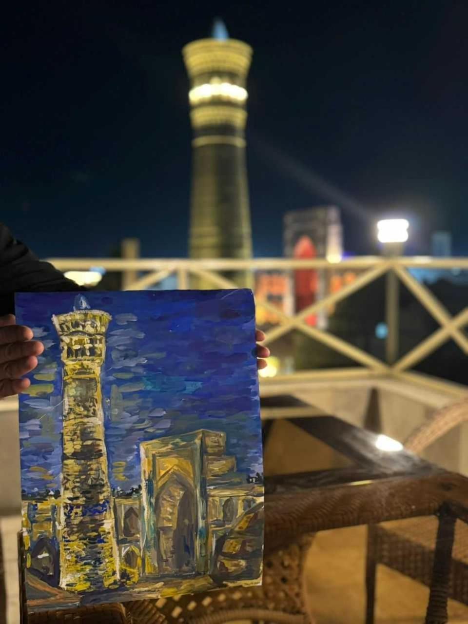 Poyi Kalon Teracce Hotel حلال Bukhara Eksteriør bilde
