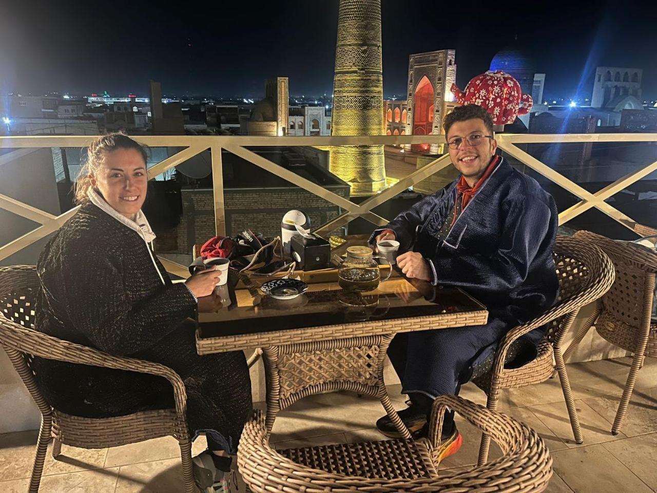 Poyi Kalon Teracce Hotel حلال Bukhara Eksteriør bilde
