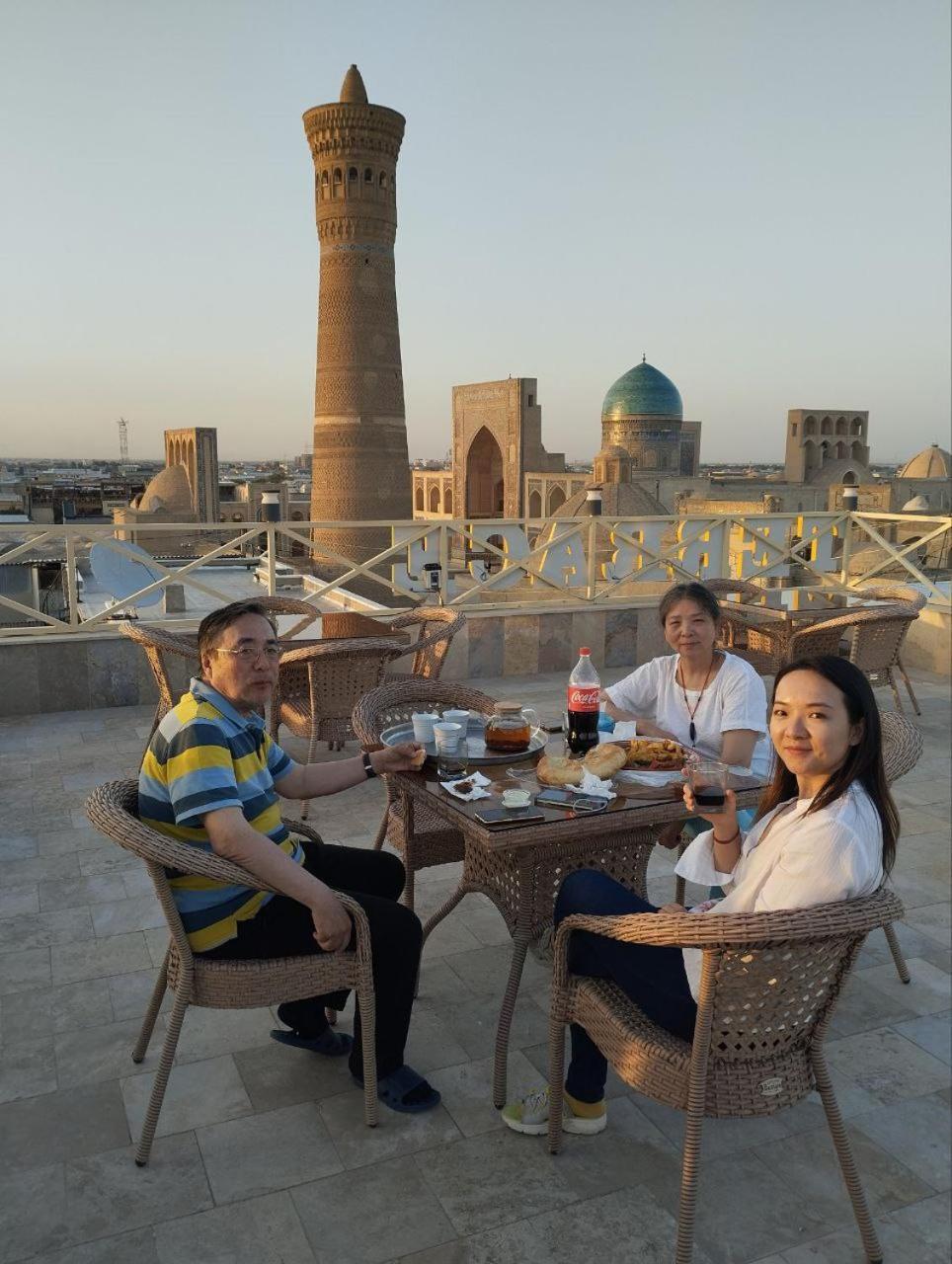 Poyi Kalon Teracce Hotel حلال Bukhara Eksteriør bilde