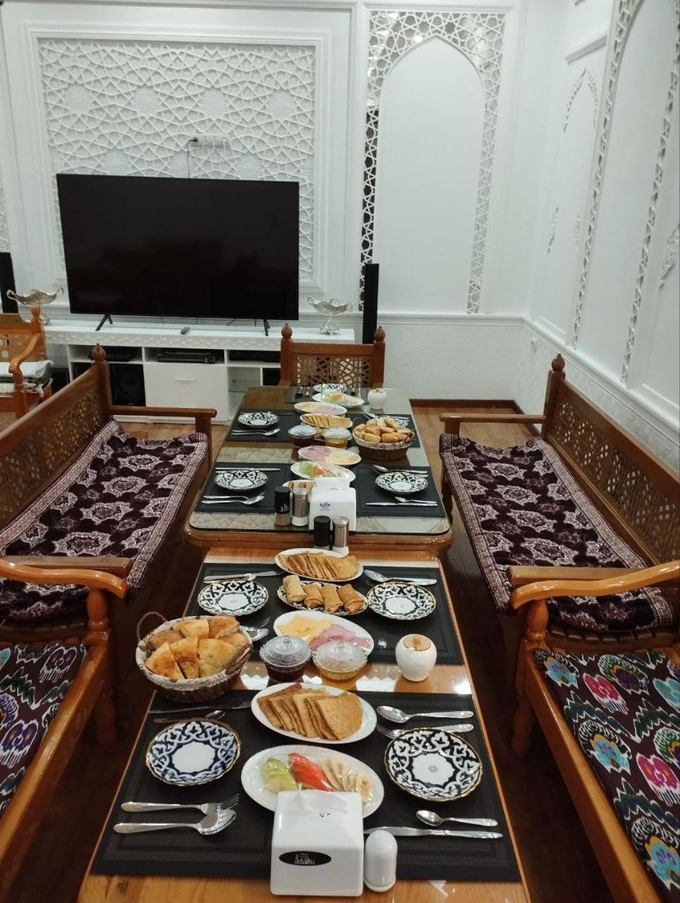 Poyi Kalon Teracce Hotel حلال Bukhara Eksteriør bilde