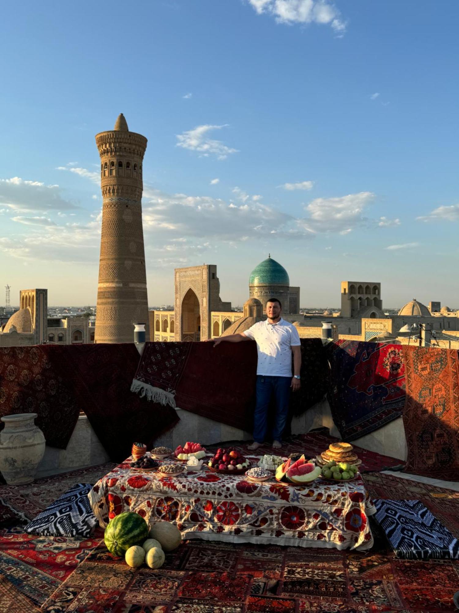Poyi Kalon Teracce Hotel حلال Bukhara Eksteriør bilde