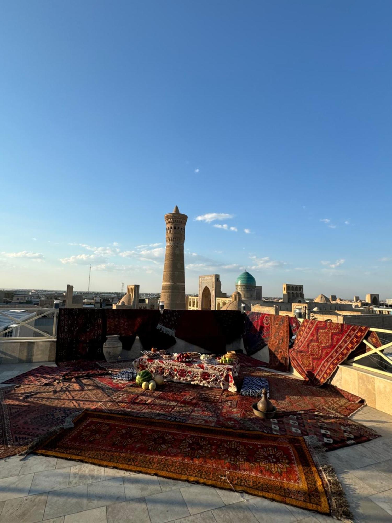 Poyi Kalon Teracce Hotel حلال Bukhara Eksteriør bilde