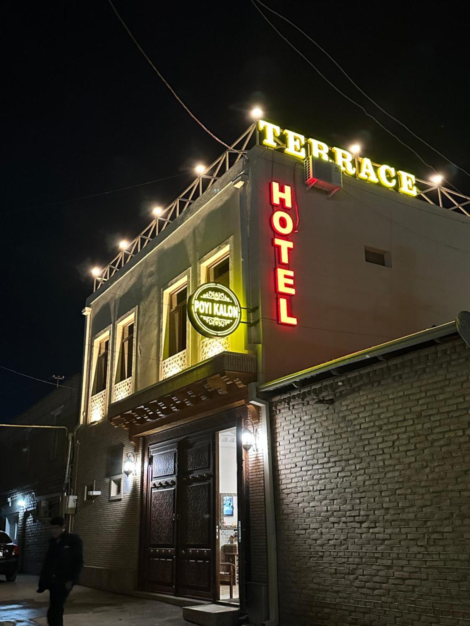 Poyi Kalon Teracce Hotel حلال Bukhara Eksteriør bilde