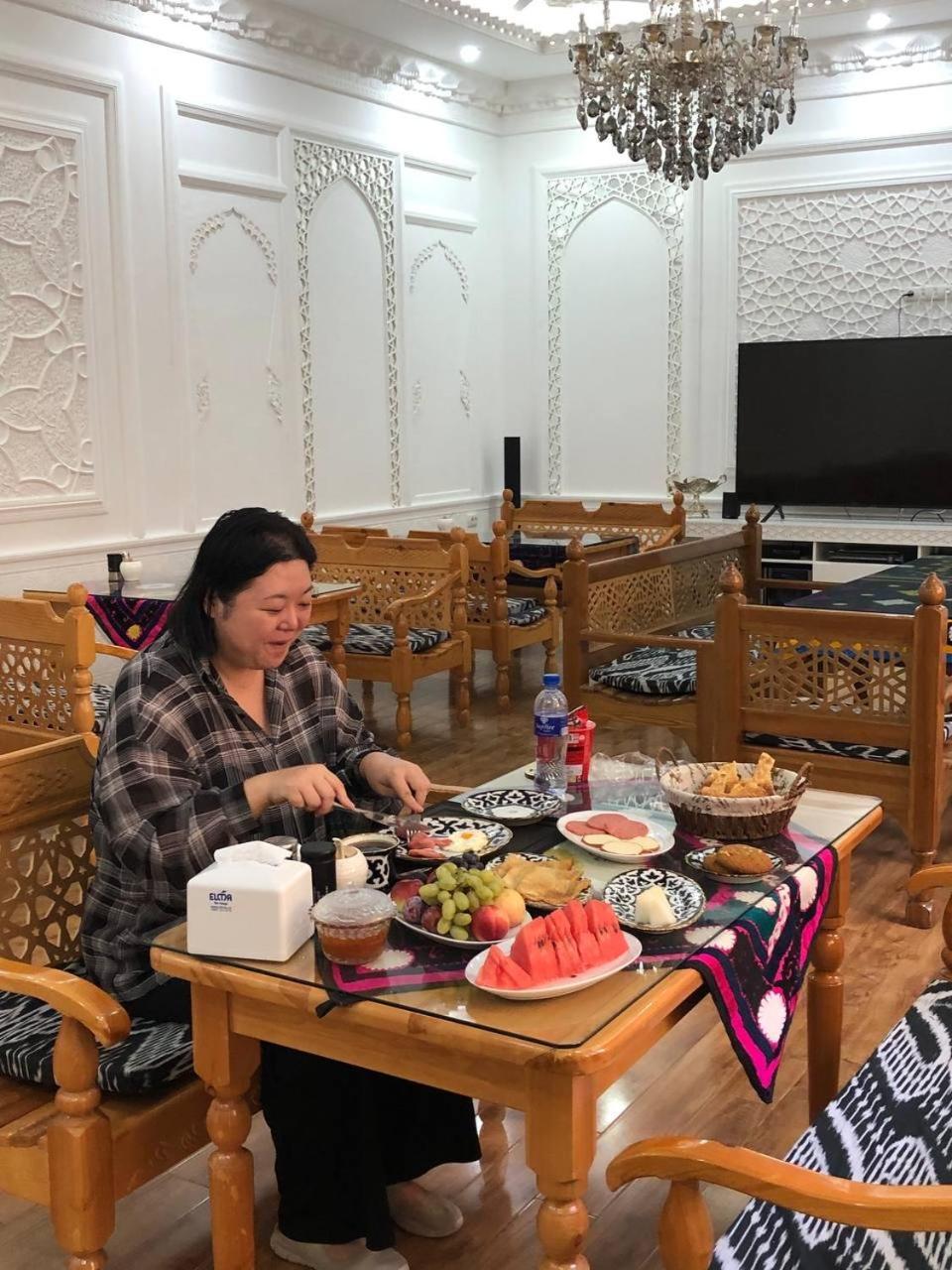 Poyi Kalon Teracce Hotel حلال Bukhara Eksteriør bilde